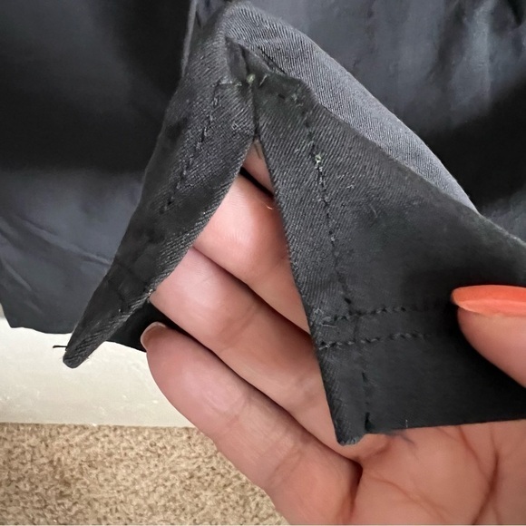 Eileen Fisher Black Pull On Crop Pants - Picture 5 of 6